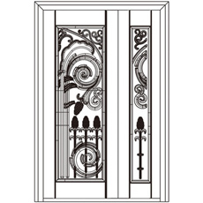 西州八号-左(子门)580mm-1800mm