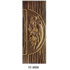 纯铜雕版铝雕版YZ-8008