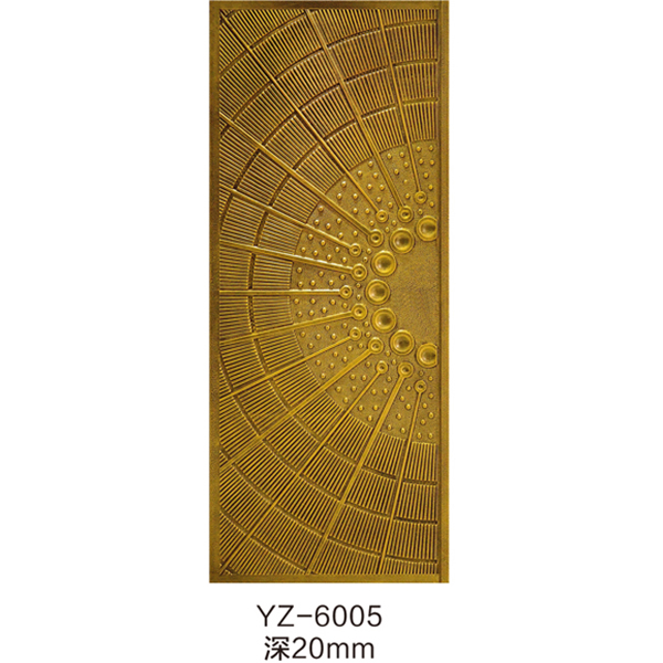 仿铸铝门YZ-6005