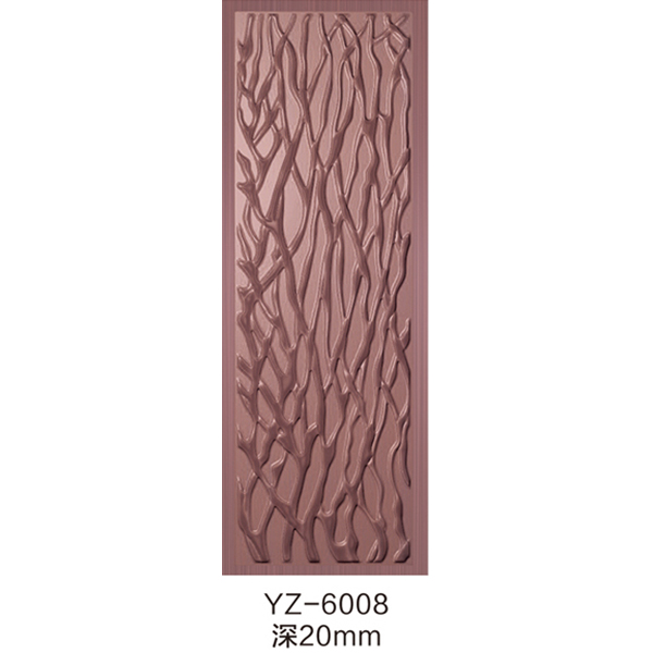 仿铸铝门YZ-6008