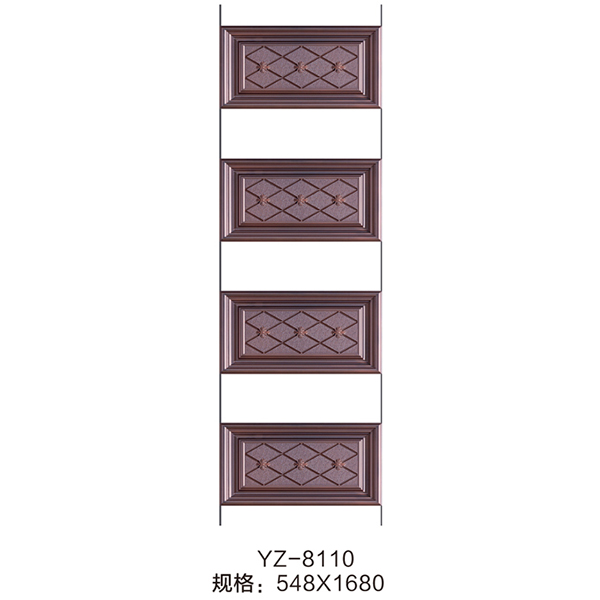 铸铝镶嵌门花YZ-8110